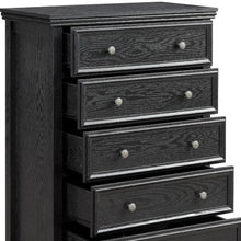 Load image into Gallery viewer, Five Drawer Dresser - Black
