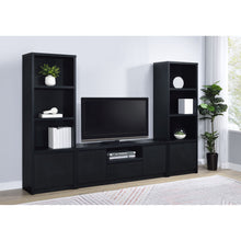 Load image into Gallery viewer, Sloat - 3 Piece Entertainment Center - Black