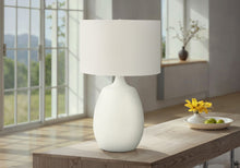 Load image into Gallery viewer, Lighting, Table Lamp, Resin, Contemporary - Cream