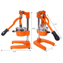 Load image into Gallery viewer, Manual Hand Press Citrus Juicer