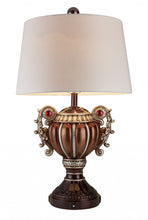 Load image into Gallery viewer, Tall Urn Shaped Table Lamp - Bronze