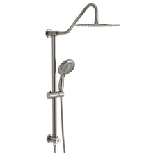 Load image into Gallery viewer, Shower System With 5 Function Rain Hand Shower And Slide Bar Combo