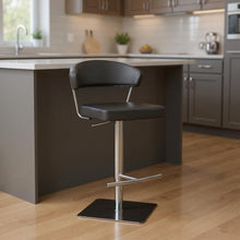 Load image into Gallery viewer, Stainless Steel Bar Chair - Black / Silver