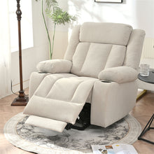 Load image into Gallery viewer, Power Lift Recliner Chair With Extended Footrest, Remote Control, Cup Holders, And Side Pockets