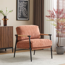 Load image into Gallery viewer, Modern Accent Chair With Plush Cushions, Cozy Seating
