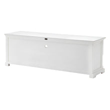 Load image into Gallery viewer, Solid Console Table With Shelves And Drawers - White