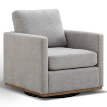 Load image into Gallery viewer, Square Upholstered Swivel Accent Chair