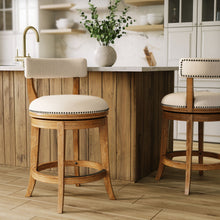 Load image into Gallery viewer, Stool & Upholstered Seat And Back