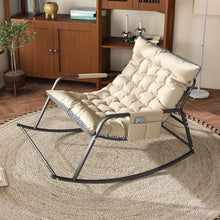 Load image into Gallery viewer, Rocking Chair With Storage, Cushions & Armrests