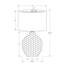 Load image into Gallery viewer, Lighting, Table Lamp, Resin, Contemporary - Brown