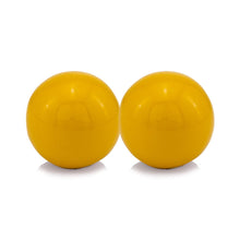 Load image into Gallery viewer, Decorative Orbs (Set of 2) - Yellow