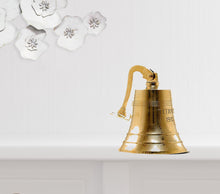 Load image into Gallery viewer, 1912 RMS Titanic Bell 8 Boat Hand Painted Decorative Boat - Brass