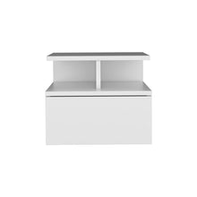 Load image into Gallery viewer, Flopini - Floating Nightstand With 1 Drawer, Compact Size - White