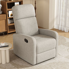 Load image into Gallery viewer, Modern Recliner Manual, Home Theater Chair With Adjustable Backrest