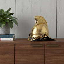 Load image into Gallery viewer, Fireman Helmet - Brass