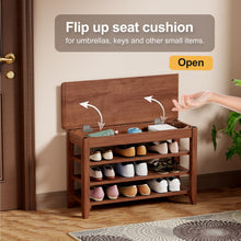 Load image into Gallery viewer, Multi Functional Double Layer Shoe Stool