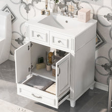 Load image into Gallery viewer, Bathroom Vanity With Sink, Storage Cabinet