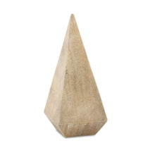 Load image into Gallery viewer, Pyramid Decorative Sculpture (635608) - Natural