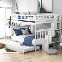 Load image into Gallery viewer, Bunk Bed With Staircase