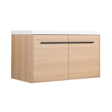 Load image into Gallery viewer, Bathroom Vanity Set With Resin Countertop Sink, 2 Doors
