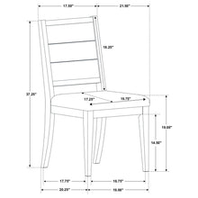 Load image into Gallery viewer, Dutchie - Upholstered Dining Side Chair (Set of 2) - Black
