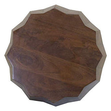 Load image into Gallery viewer, Solid Wood End Table - Deep Brown And Dark Brown
