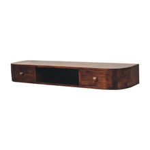 Load image into Gallery viewer, Lunar - Floating Console With 2 Drawer - Chestnut