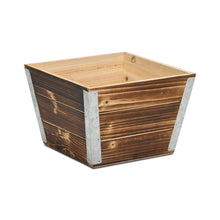 Load image into Gallery viewer, Square Planter Box (638090) - Brown