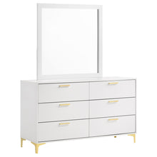 Load image into Gallery viewer, James - 6 Drawer Dresser With Mirror - White