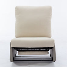 Load image into Gallery viewer, Modern Rocking Chair Recliner, Comfy Rocker Nursery Chair With Footrest, Accent Reading Chair, Upholstered Lounge Chair For Relaxing, Resting, Soft Padded Rocker For Indoor Living Room Bedroom