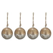 Load image into Gallery viewer, Christmas Ball Ornaments, Wood Decorative Hanging Ball Christmas Tree Ornaments For Holiday Party Decorations