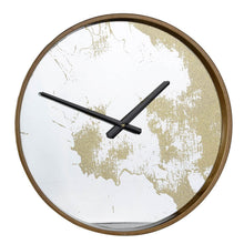 Load image into Gallery viewer, Modern Round Wall Clock - Gold / White