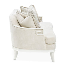 Load image into Gallery viewer, La Marisia - Chenille Loveseat - Tranquil / Creamy Pearl