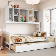Load image into Gallery viewer, Daybed And All In One Cabinet And Shelf