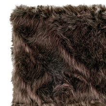 Load image into Gallery viewer, 17" Faux Fur Dining Chair Pads (Set of 2) - Chocolate