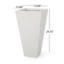 Load image into Gallery viewer, Outdoor Modern Cast Stone Planter