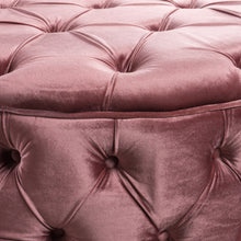 Load image into Gallery viewer, Modern Glam Ottoman Velvet