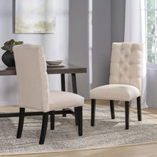 Load image into Gallery viewer, Harding - Tufted Dining Chair (Set of 2) - Natural