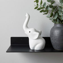 Load image into Gallery viewer, Elephant Elephant Figurine Tabletop Sculpture - White
