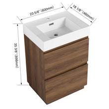 Load image into Gallery viewer, Modern Freestanding Bathroom Vanities With Single Sink Combo