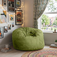 Load image into Gallery viewer, Microsuede Classic Bean Bag - Green