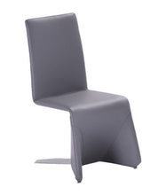 Load image into Gallery viewer, Faux Leather Dining Room Side Chairs (Set of 2) - Gray