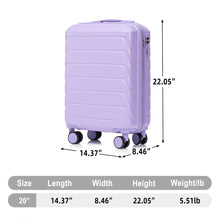 Load image into Gallery viewer, Hard Shell Travel Luggage With Scratch Resistant Surface
