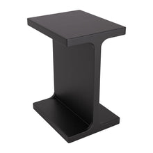 Load image into Gallery viewer, 20" Solid Wood Pedestal End Table - Black