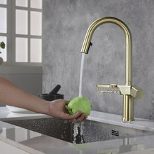 Load image into Gallery viewer, Cincosky - High Arc Pull Down Kitchen Faucet, Single Hole