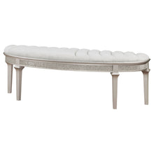 Load image into Gallery viewer, Colwood - Upholstered Curved With Channel Tufting And Slender Tapered Legs - Silver Gray