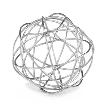 Load image into Gallery viewer, Large Wire Sphere - Silver