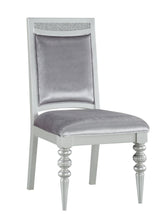 Load image into Gallery viewer, Upholstered Fabric Dining Side Chairs (Set of 2) - Platinum