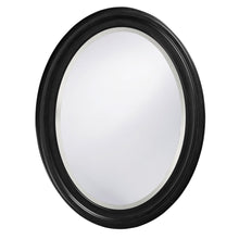 Load image into Gallery viewer, 33" Oval Framed Accent Mirror - Black