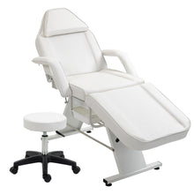 Load image into Gallery viewer, Massage Salon Tattoo Chair With Two Trays Esthetician Bed With Hydraulic Stool, Multi-Purpose 3-Section Facial Bed Table, Adjustable Beauty Barber Spa Beauty Equipment